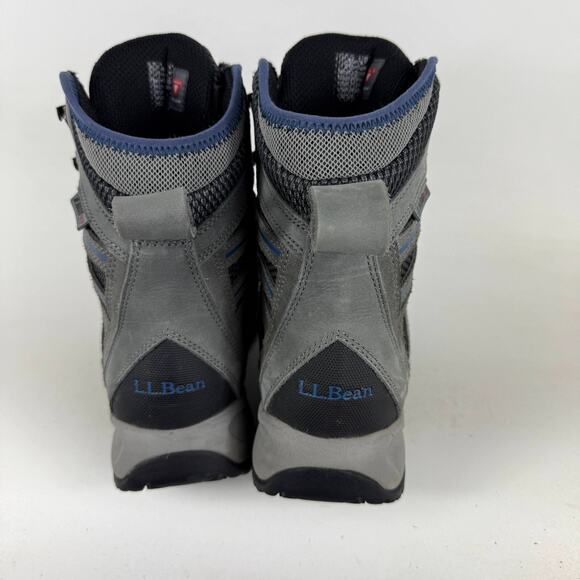 L.L Bean Wildcat Boots Men\'s 7 Gray Black Lace-Up High Top Classic Outdoor main image 7